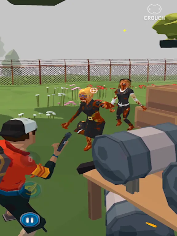 Ảnh chụp màn hình của Zombie Wars : Shooting Game iPad 