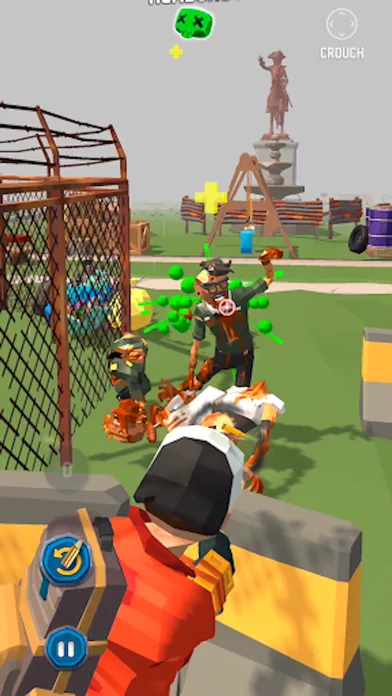 Ảnh chụp màn hình của Zombie Wars : Shooting Game