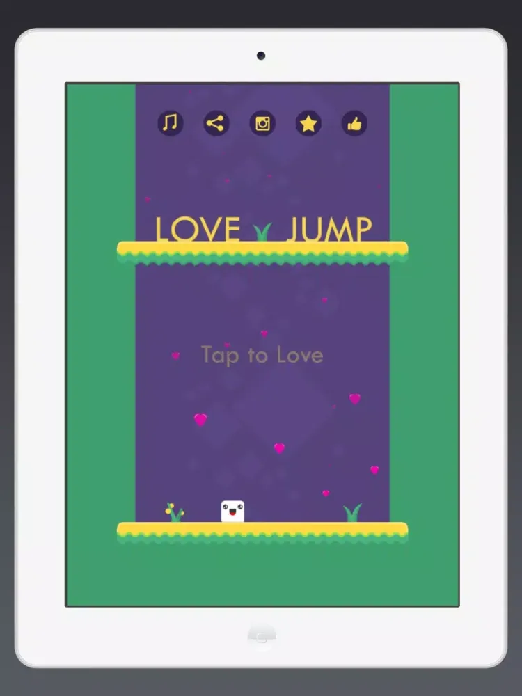 Love Jump iPad  スクリーンショット