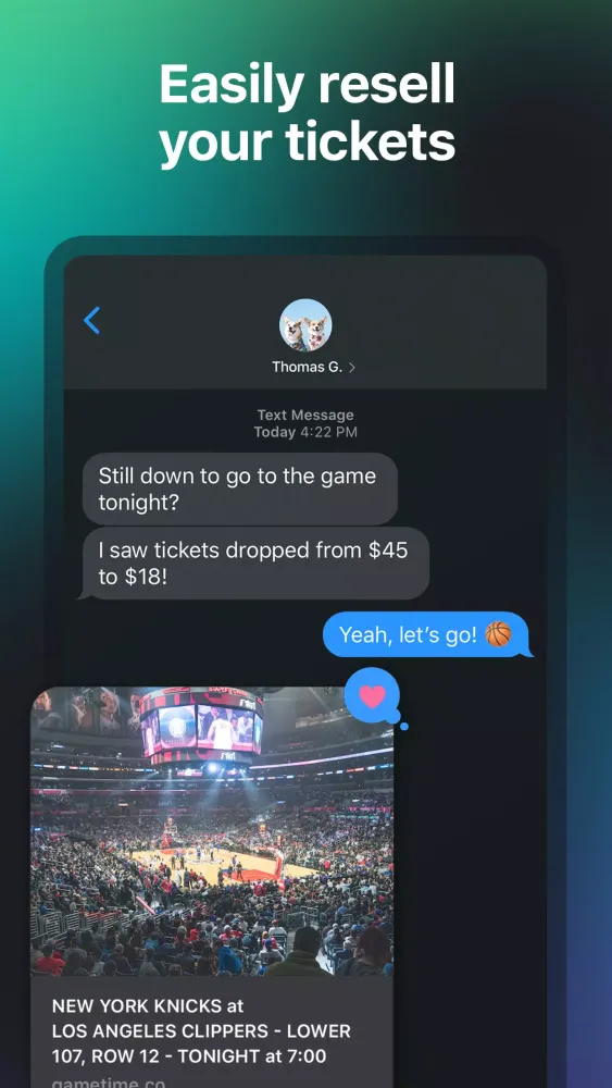Gametime應用截圖