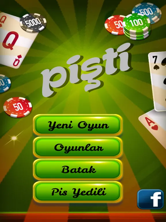 Tangkapan layar Pişti Plus iPad 