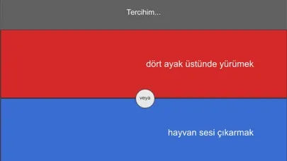 Tercihin Ne?應用截圖