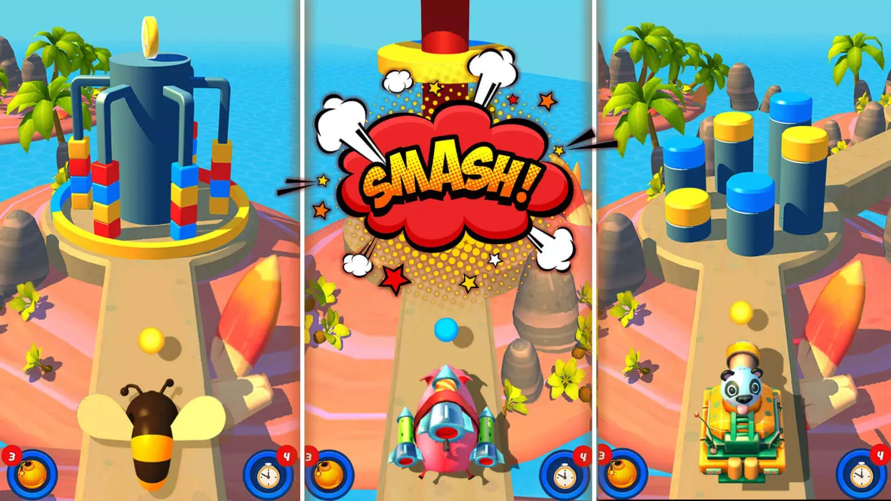 Capturas de tela do Ball Blast Tower