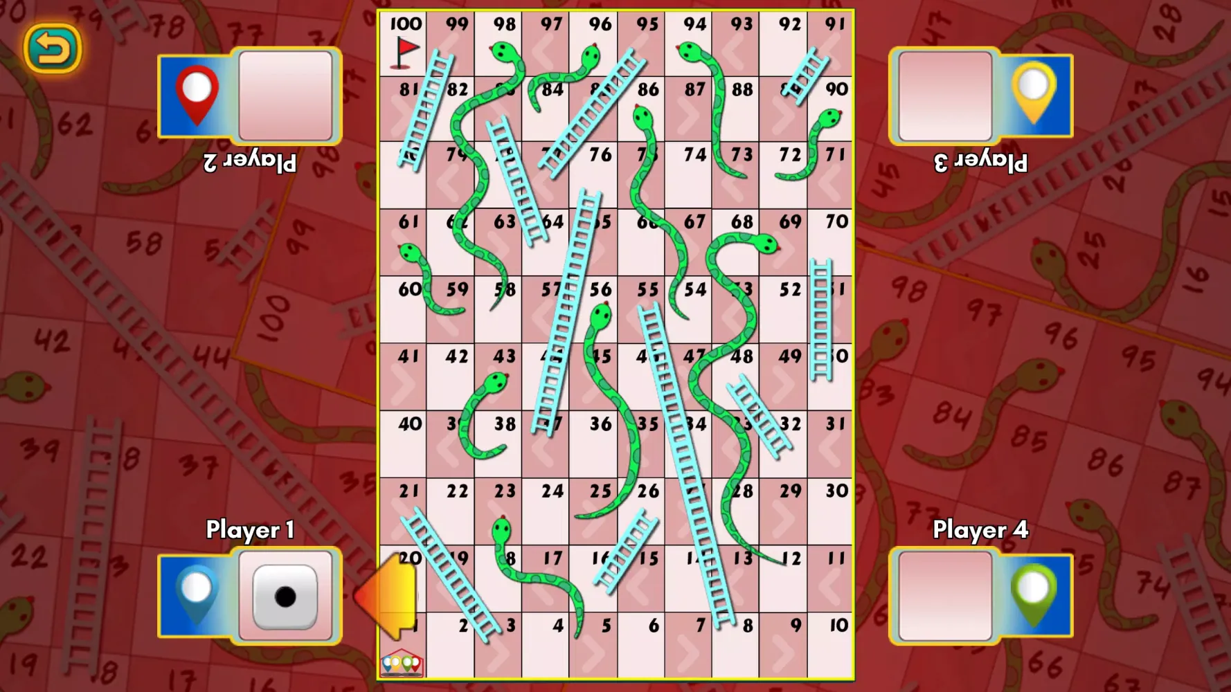 Ảnh chụp màn hình của Snakes and Ladders King