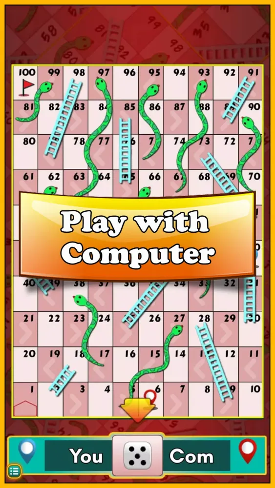 Ảnh chụp màn hình của Snakes and Ladders King