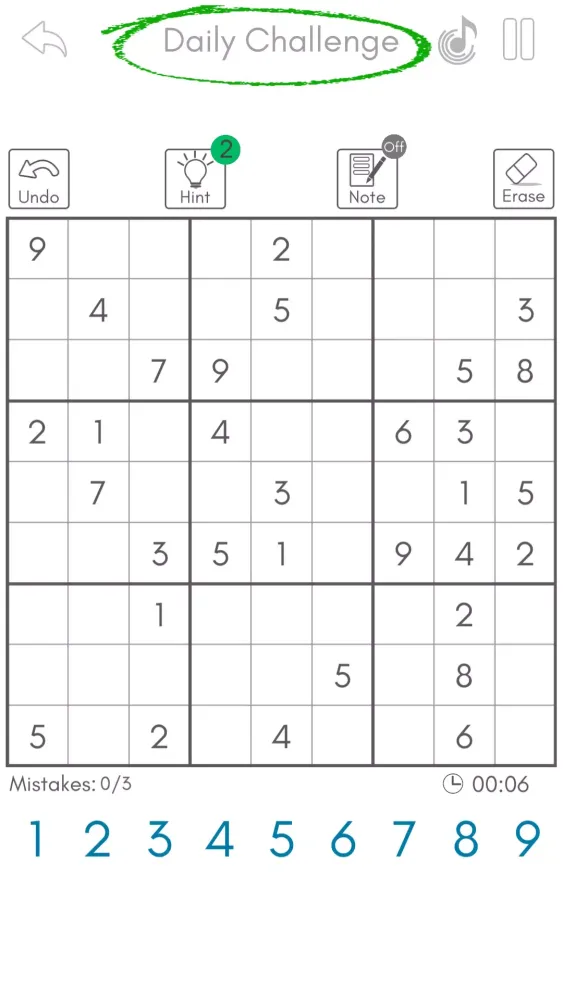 Zrzuty ekranu Sudoku King® - Daily Puzzle