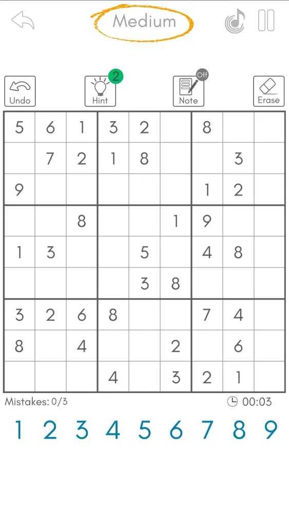 Zrzuty ekranu Sudoku King® - Daily Puzzle