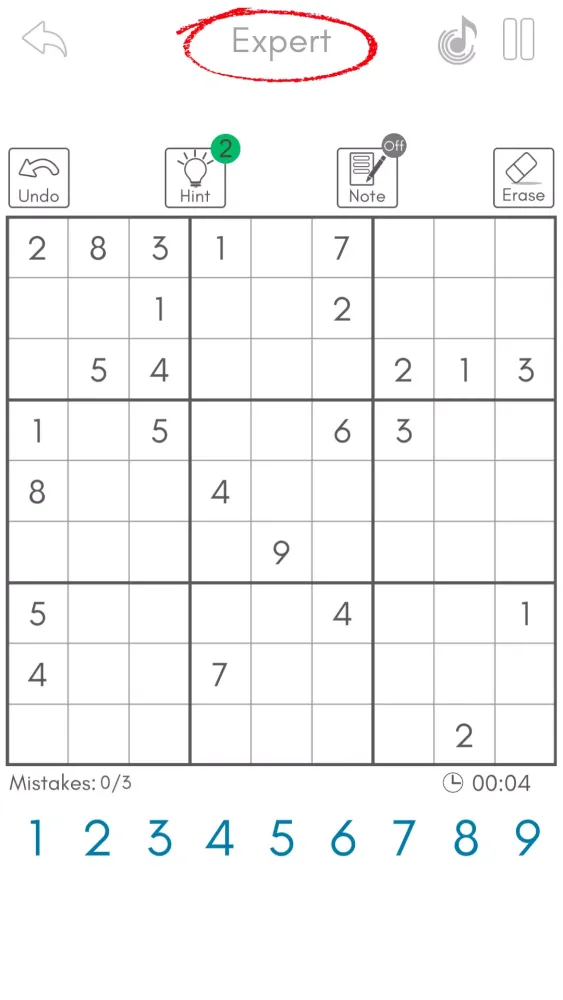 Zrzuty ekranu Sudoku King® - Daily Puzzle