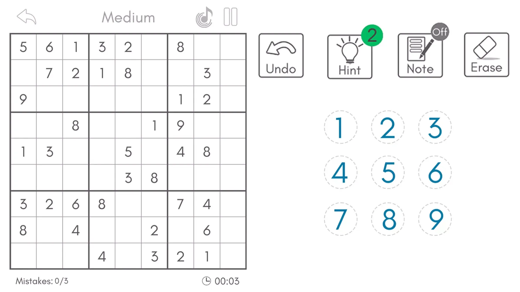 Zrzuty ekranu Sudoku King® - Daily Puzzle