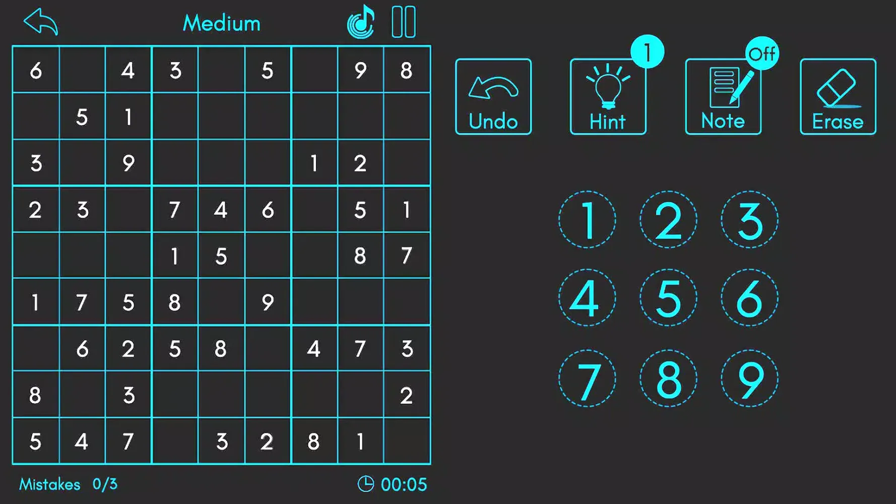 Zrzuty ekranu Sudoku King® - Daily Puzzle
