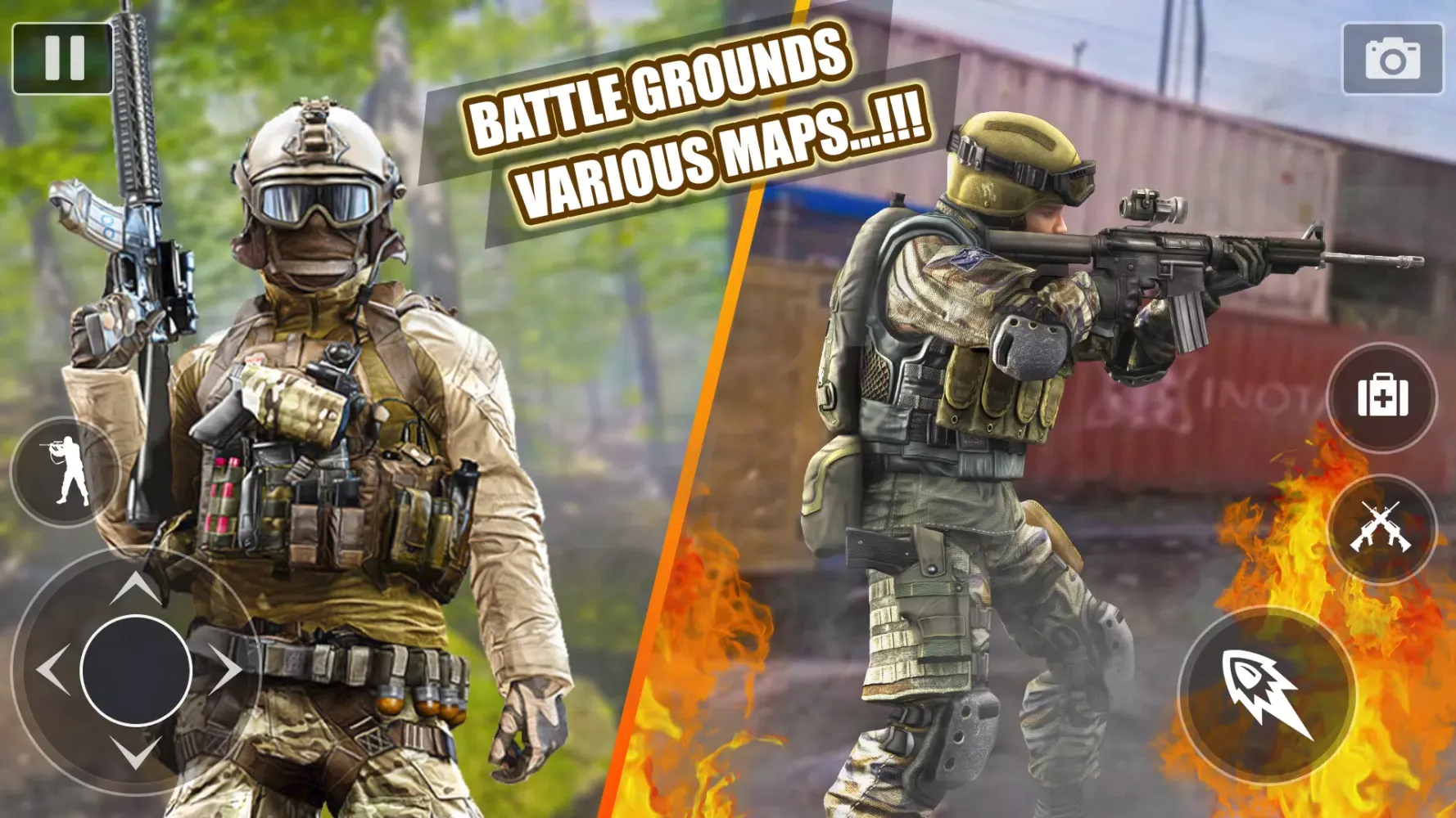 Fps Offline Gun Shooting Game স্ক্রিনশট