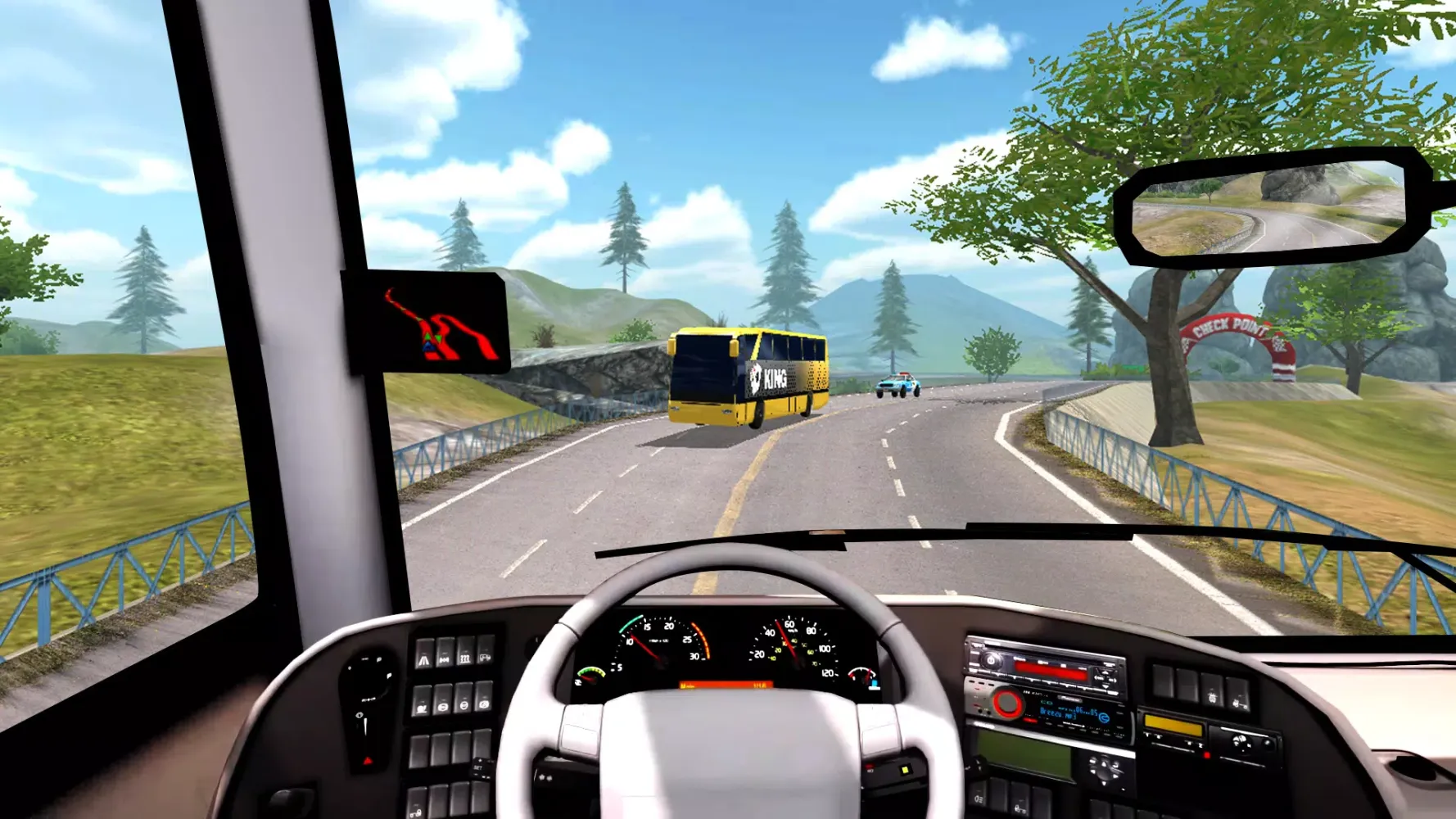 Offroad Bus Climb Hill Racing Ekran Görüntüleri