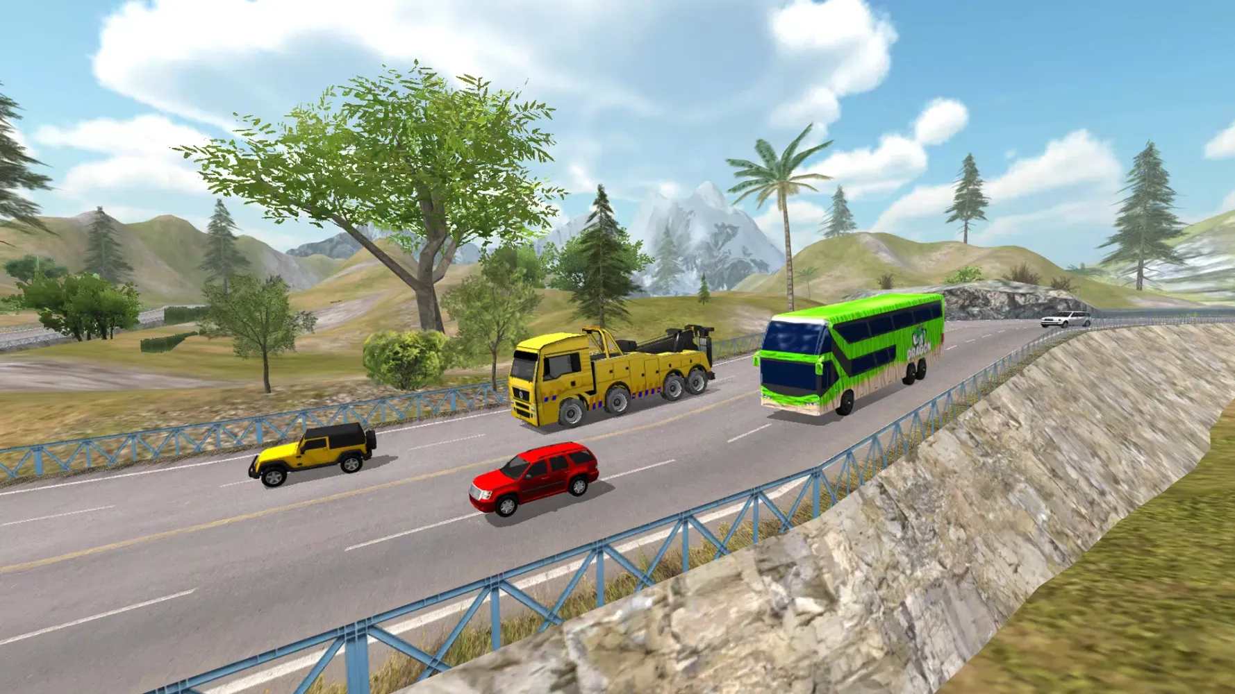 Offroad Bus Climb Hill Racing Ekran Görüntüleri