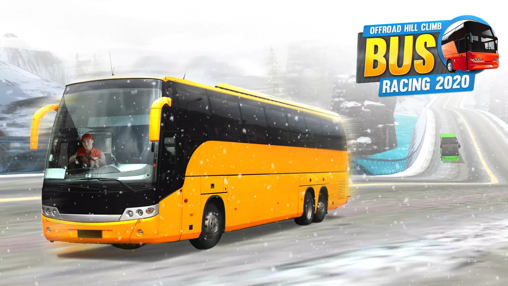 Offroad Bus Climb Hill Racing Ekran Görüntüleri