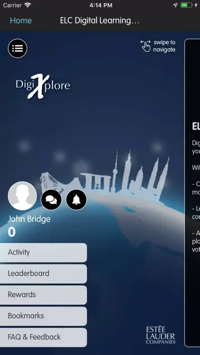 Capturas de tela do DigiXplore