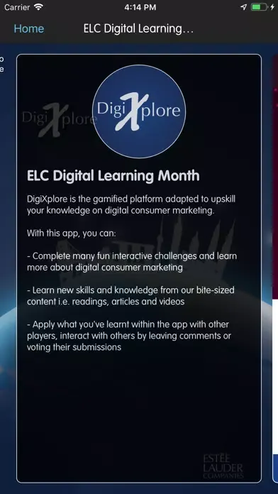Capturas de tela do DigiXplore