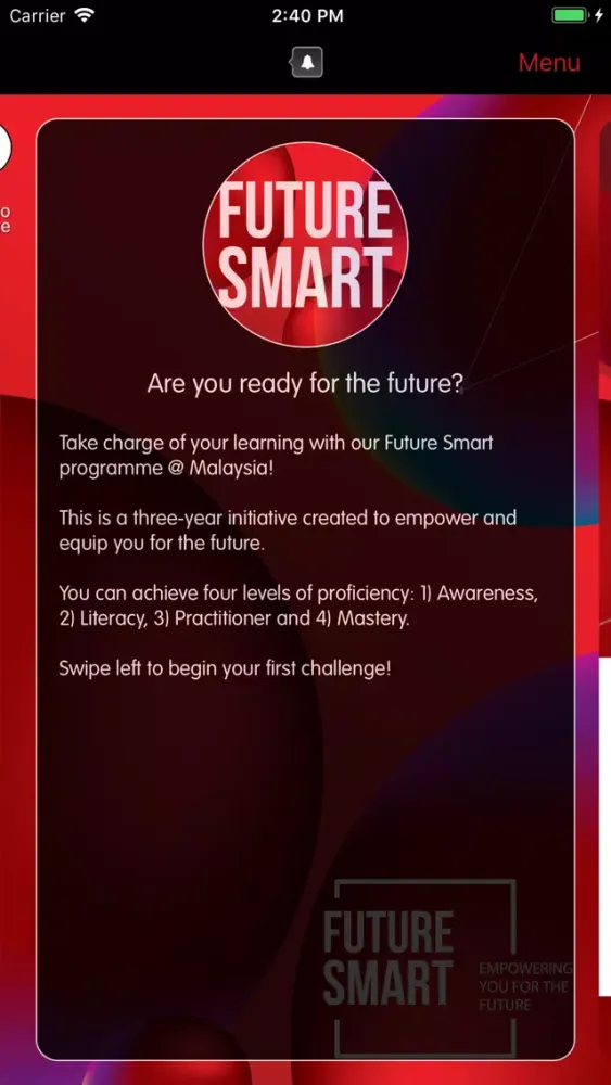 Zrzuty ekranu Future Smart (MY)