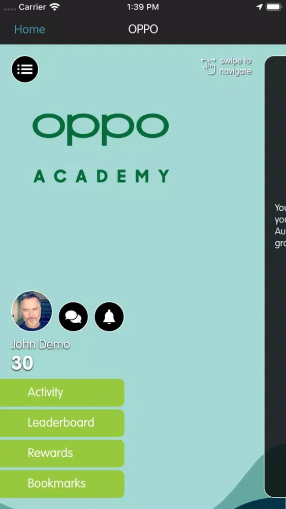 OPPO Academy Ekran Görüntüleri