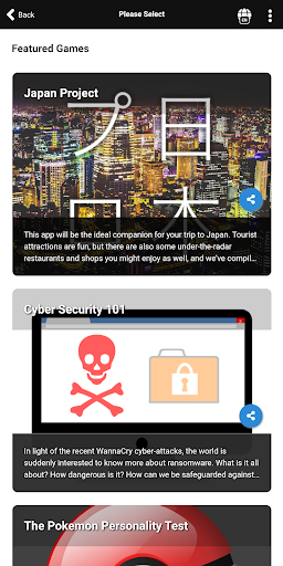 Capturas de pantalla de Gametize Lite