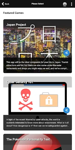 ภาพหน้าจอของ Gametize Lite