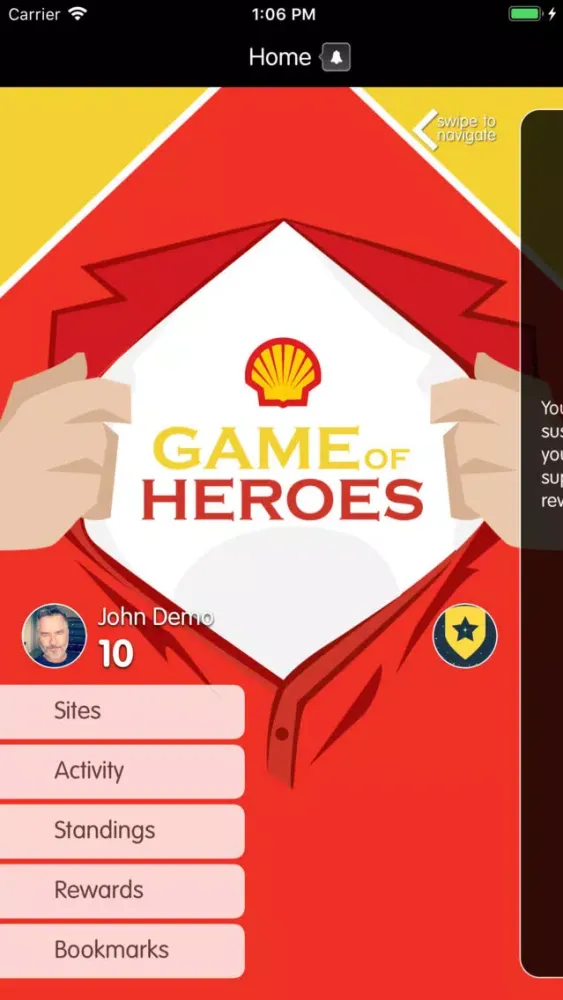 Ảnh chụp màn hình của Hero Foundation Game of Heroes