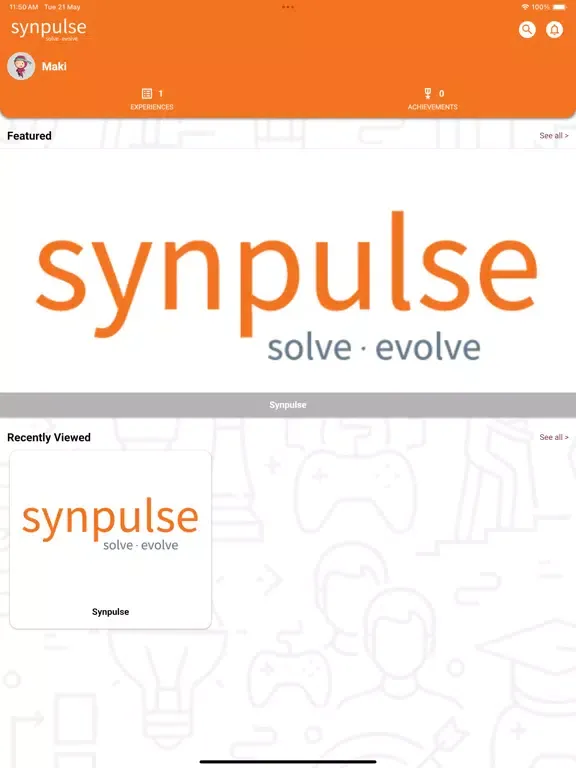 Gamify with Synpulse iPad 应用截图
