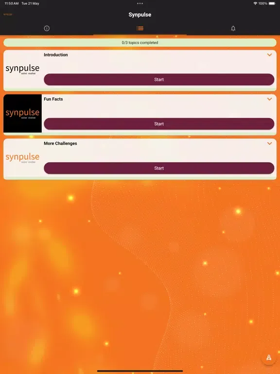 Gamify with Synpulse iPad 应用截图