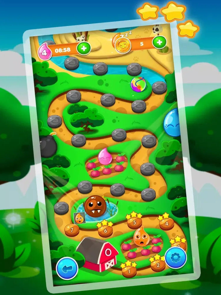 Captures d'écran de Popalicious Gametoon iPad 