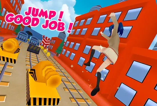 Anime Girl Subway Train Run Screenshots