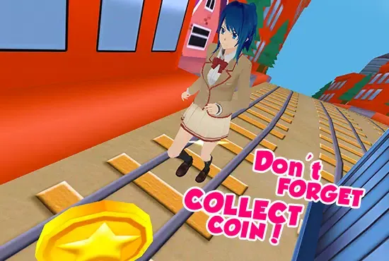Anime Girl Subway Train Run Screenshots