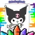 Kuromi and Melody Coloring クロミ
