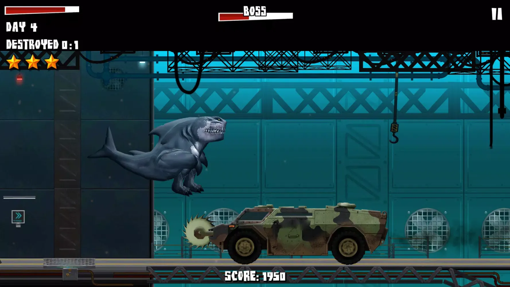 Скриншоты Sharkosaurus Rampage