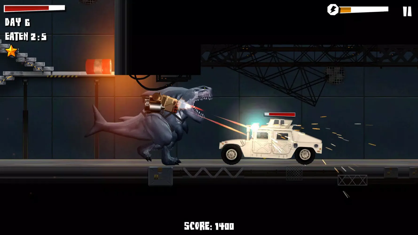 Скриншоты Sharkosaurus Rampage