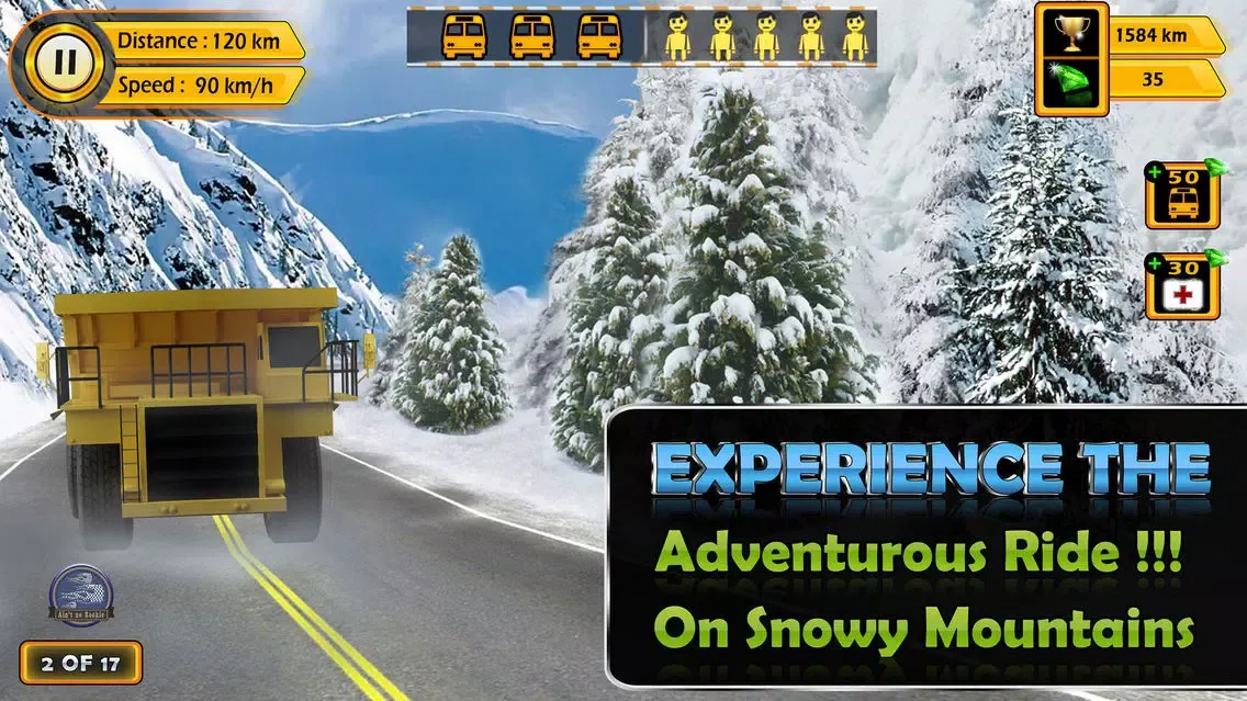 Capturas de tela do Brake Fail - Bus Driving Game
