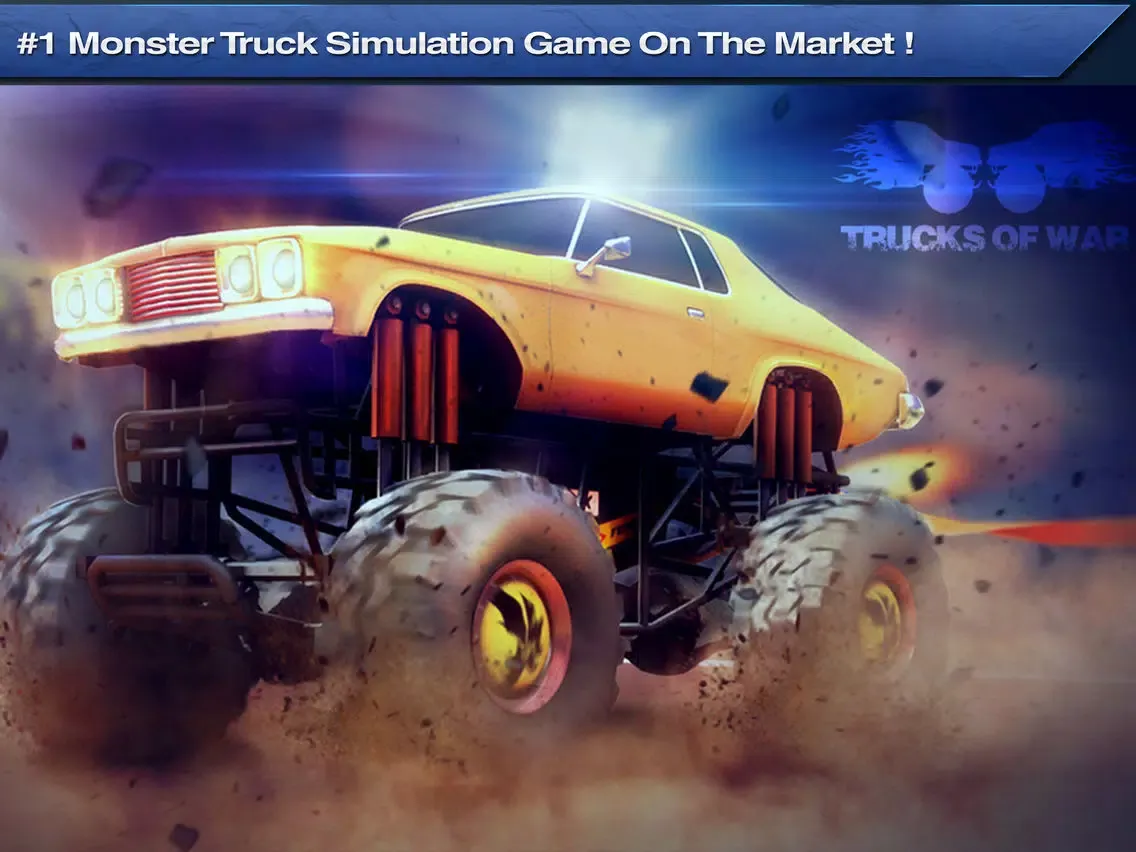 Zrzuty ekranu 4x4 Tug Of War-Monster Trucks iPad 
