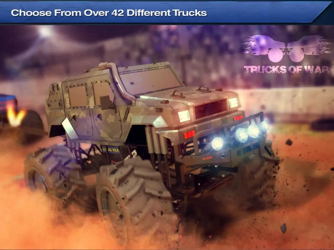 Zrzuty ekranu 4x4 Tug Of War-Monster Trucks iPad 