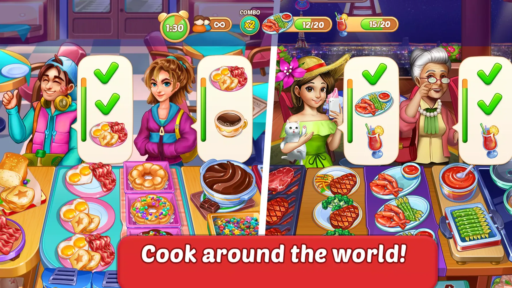 Cooking Trendy: Chef Game应用截图