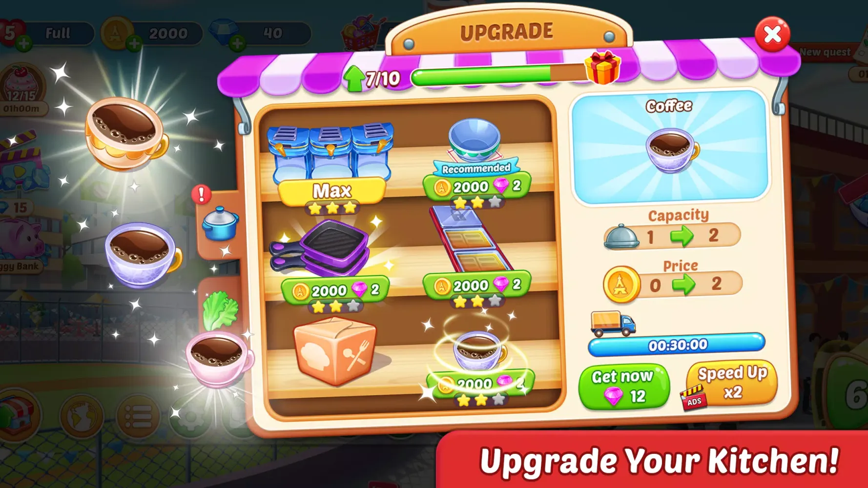 Cooking Trendy: Chef Game应用截图