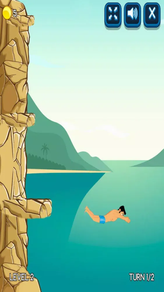 Capturas de pantalla de Cliff-Diving Swimming Game