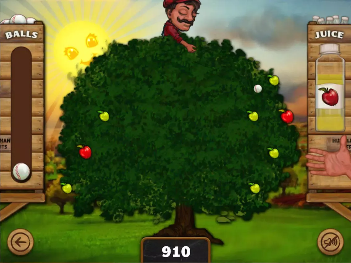 Zrzuty ekranu Drop The Fruit - Ball Throw iPad 
