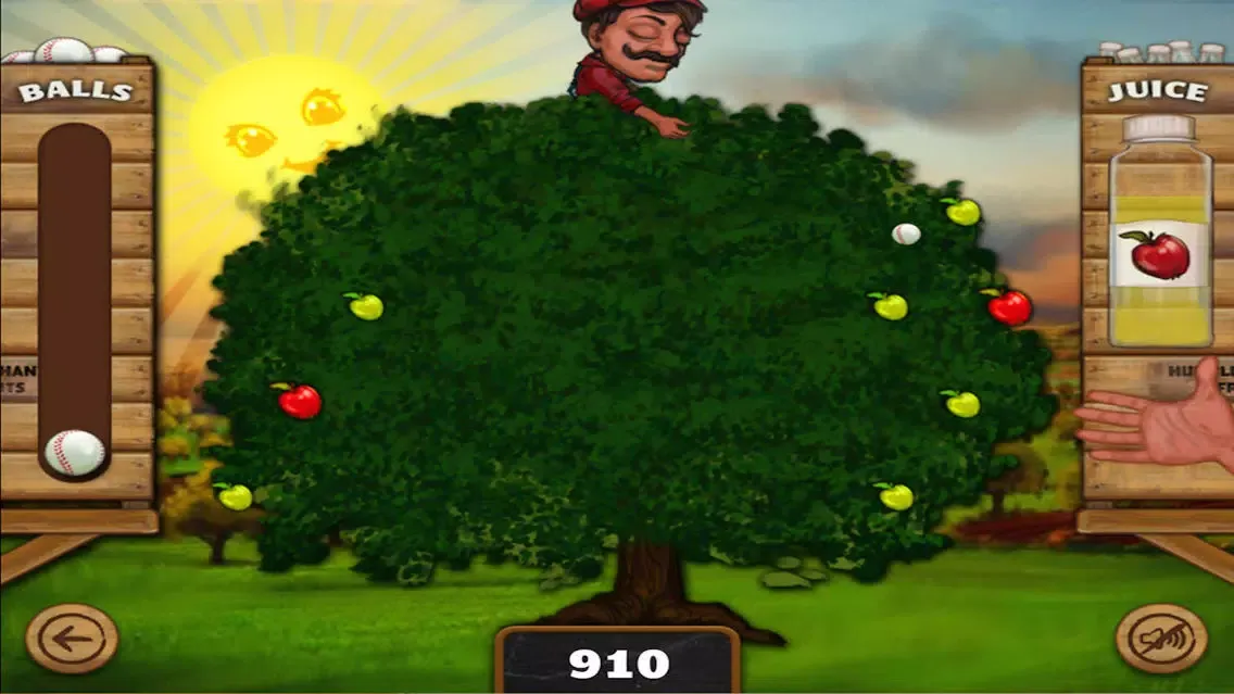 Zrzuty ekranu Drop The Fruit - Ball Throw