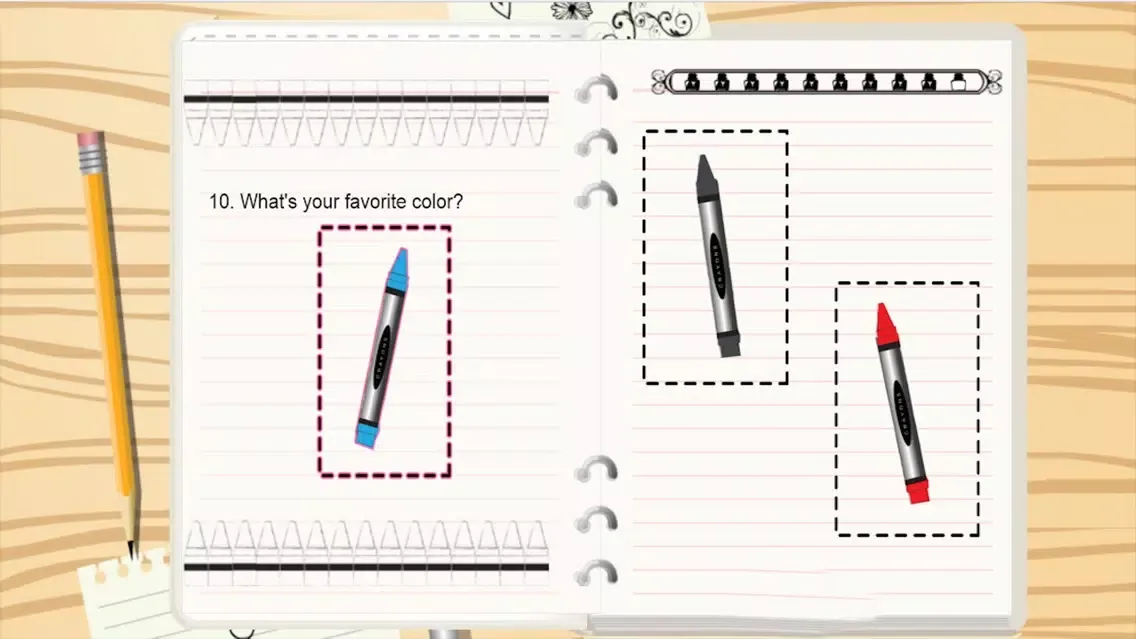 Captures d'écran de The Handwriting Quiz Game