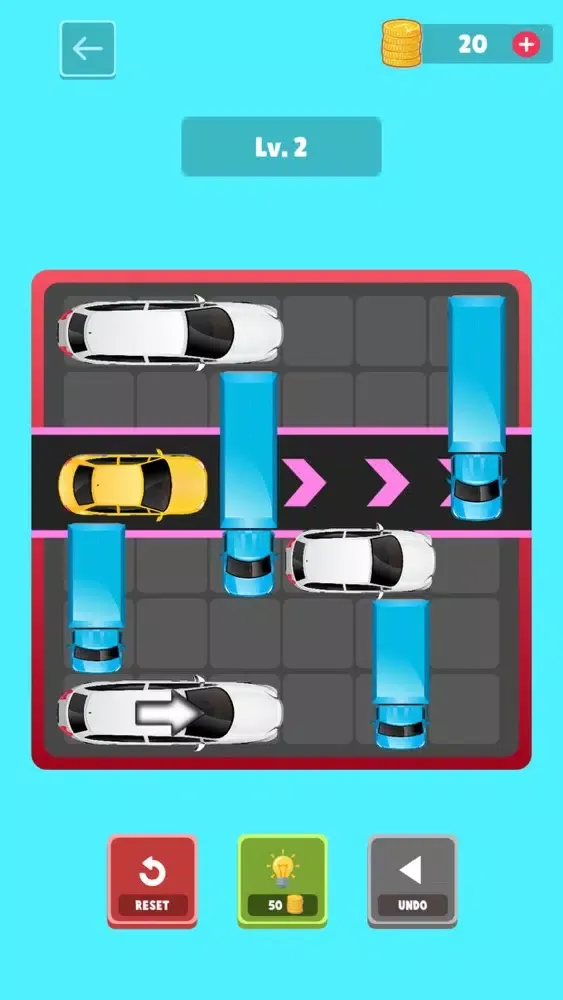 Ảnh chụp màn hình của Parking Escape: Unblock Car