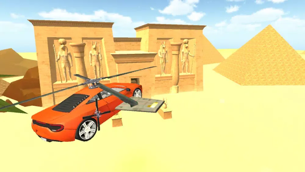 تصاویر Flying Cars Egypt- Free Flying Car Simulation 2016