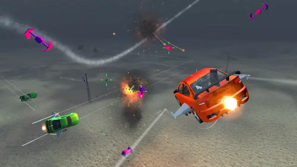 Ảnh chụp màn hình của Air Car Strikes- Fly Word Wars