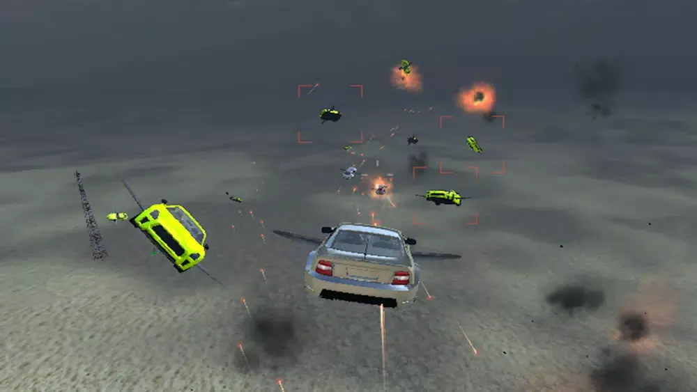 Ảnh chụp màn hình của Air Car Strikes- Fly Word Wars