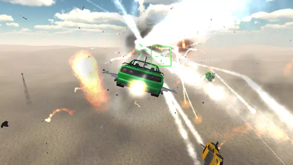 Ảnh chụp màn hình của Air Car Strikes- Fly Word Wars
