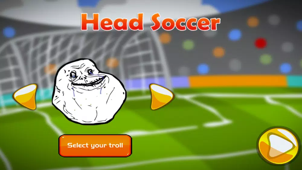 Online Troll Faces Head Soccer Ekran Görüntüleri