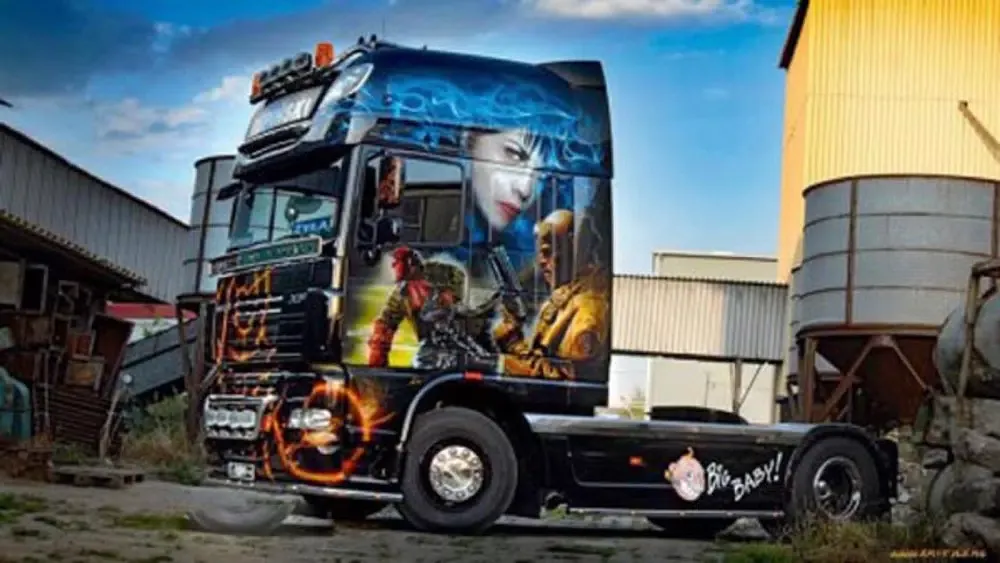 Euro Truck Modified and Drift Simulator 2016 स्क्रीनशॉट