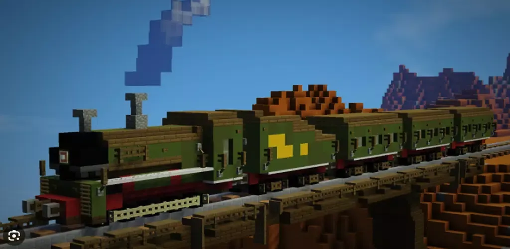 Tangkapan layar Craftsman Train Building